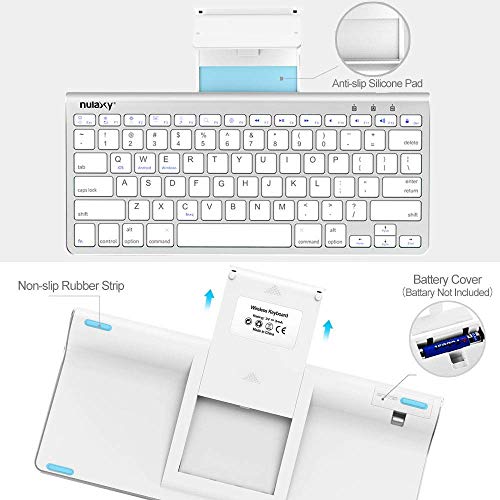 3 Nulaxy+Wireless+Bluetooth+Keyboard+Compatible