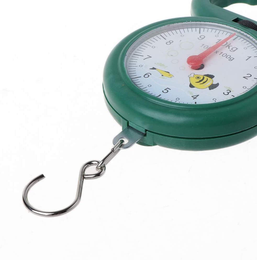 tragbar Zeiger-Waage mit Haken 10 kg Federwaage tragbar