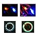 Willceal Bike Spoke Light 6PCS, Bike Wheel Light,Tyre Wire Right with 6 LED Flash Model Neon Lamps,Bike Safety Alarm Light. (Blue)