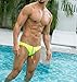 EASEJUICY Men's Swimwear Sexy Bikini Solid Swimming Briefs Low Waist Drawstring