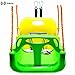 BBCare 3-in-1 Child to Teenager Secure Swing with Snap Hooks and Hanger Belts (Green)