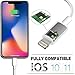 Phone Charger, Travel Wall Power Adapter, [2-Pack] USB Data Charge Sync Cable Compatible with iPhone X/8 Plus/7 Plus/6s/6 Plus/6s Plus/5/5s/5c/XS/XR/XS Max/iPad/iPod