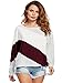 Romwe Women's Sweatshirt Casual Oversized Baggy Shirts Batwing Sleeve Pullover Tops