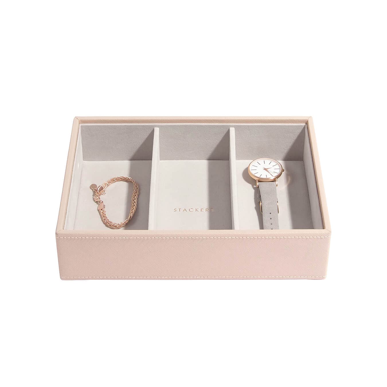 Stackers Blush Classic Medium Jewellery Box Watch/Accessories Layer โ image 1