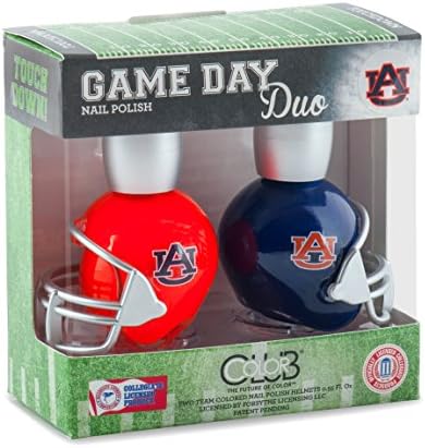 Forsythe Cosmetic Group and Licensing NCAA Game Day Duo Nail Polish - Auburn