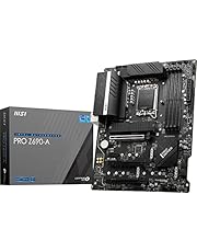 MSI PRO Z690-A ProSeries Motherboard (ATX, 12th Gen Intel Core, LGA 1700 Socket, DDR5, USB 3.2 Gen 2, PCIe 5, 2.5G LAN, M.2 Slots)