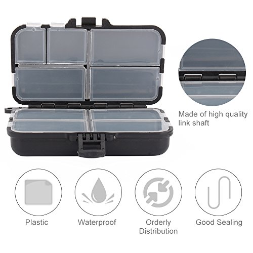 image for Yosoo Fishing Bait Box, 26 Compartments Waterproof Fishing Storage Box