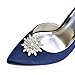 ELEGANTPARK AS Women Sunshine Design Wedding Party Prom Decoration Crystals Clutch Dress Hat Shoe Clips 2 Pcs Gold