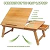Laptop-Desk-Bamboo-Foldable-Lap-Top-Bed-Table-Serving-Tray-Notebook-Computer-Sofa-Table-Stand-Height-Angle-Adjustable-lapdesk-Lap-desk-table-with-Storage-drawer Laptop Desk Bamboo Foldable Lap Top Bed Table Serving Tray Notebook Computer Sofa Table Stand Height & Angle Adjustable…