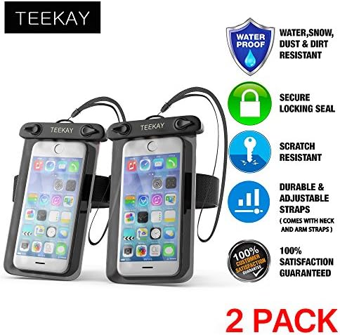 Universal Waterproof IPX8 phone Case pouch dry bag and Armband for Samsung Galaxy s8 s7 s5 s6plus iphone 8 7 plus 6s blackberry straight talk underwater smart cellphone camera kayak lifeproof