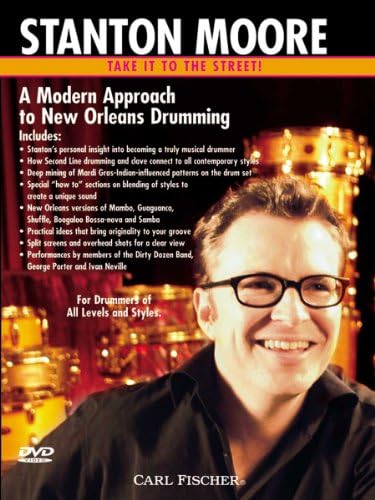 STANTON MOORE スタントン　ムーア　ドラム　教則　DVD Amazon.com: Take It To The Street - A Traditional Approach to New