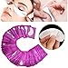 150 Pairs Set,Under Eye Pads, Lint Free Lash Extension Eye Gel Patches for Eyelash Extension Eye Mask Beauty Tool (Purple)