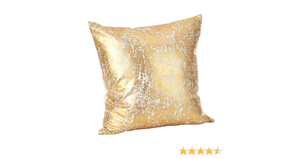 metallic throw pillows