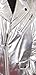 24HRS by Lip Service Techno Rave Space Silver Holo Tint Metallic Jacket