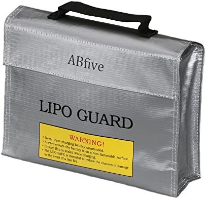 Fireproof Explosionproof Lipo Battery Bag Storage Guard Safe Pouch for Charge &amp; Storage Large Size