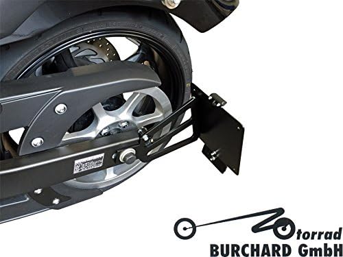 Side license plate holder Yamaha Yamaha XVS 1300 Custom with TÜV parts certificate.