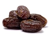 TAJ Medjool Dates Large Size with Pits, 100% Natural, No Preservatives, Product of Jericho (2-Pounds)