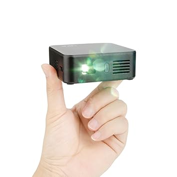 Ligh twish - Negro Wifi DLP Mini Wireless Projector Home Cinema ...