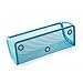 Chris.W 2Pack Small Mesh Magnet Storage Container Caddy Basket Holder for Whiteboard/Refrigerator/Microwave Oven Or Maganetic Surface(Blue)
