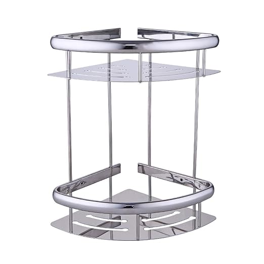 Estante esquina baño acero inoxidable | Inoxidable