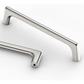 Asidrama 10 Pack 5 Inch(128mm) Brushed Satin Nickel Cabinet Pulls Cabinet Handles Cupboard Handles Kitchen Cabinet Hardware for Cupboard Drawer Pulls
