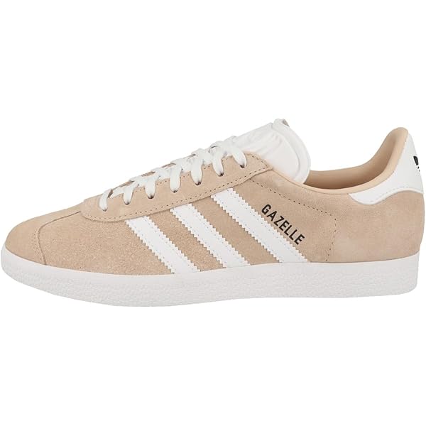 Amazon.com | Adidas Women's Gazelle W Halo blushFtwr White/Core Black 6 US  | Soccer