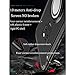 Samsung Galaxy S7 Phone Case, Ring Holder with Kickstand, for Magnetic Car Mount, 360 Rotation Shock-Absorption, Full-Body Rugged Holster Phone Cover Silver