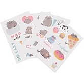 Grupo Erik Pusheen Stickers, Pusheen Stuff | Waterproof &amp; Removable Stickers - Laptop Stickers - Cute Stickers - Stickers for Children - Pusheen Gifts