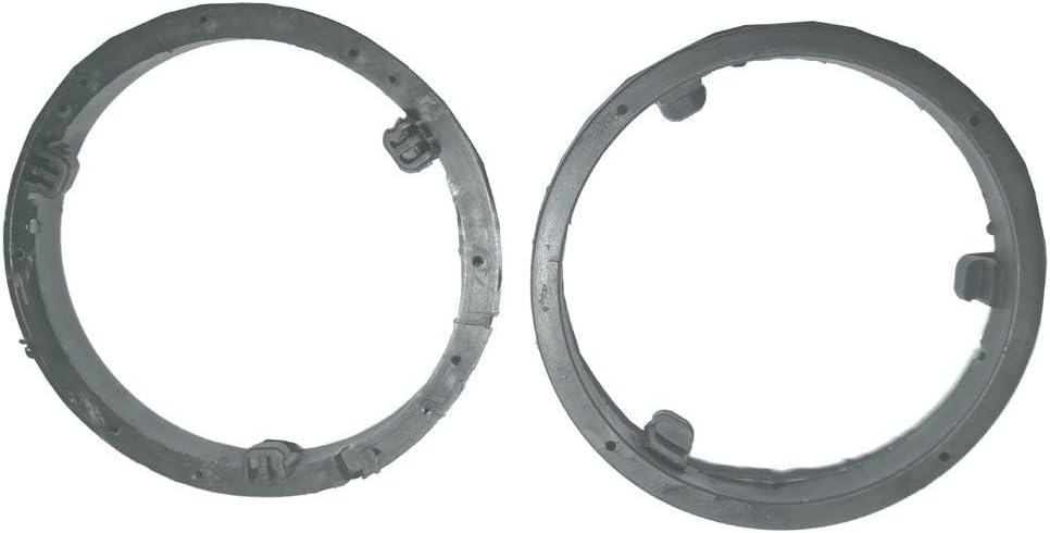 QLEE 6.5 Inch Car Speaker Bracket Spacer Adapter Holder Installation Audio Modified Mount Ring Replacement for Mitsubishi ASX Outlander EX Mitsubishi Lancer Horn Pad Mounts Bracket Solid Mat 2 Pack