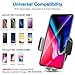 Wireless Car Charger, Vansky Automatic 10W Qi Fast Charging Air Vent Phone Holder for Car, Touch Sensitive Car Phone Mount for iPhone Xs Max/XR/XS/X/8 Plus, Samsung Galaxy S9 Plus/S8/S8 Plus and More