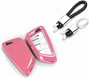 Amazon.com: Car Key Cover Key Chain for BMW X1 X5 X6 5 Series 7serise i3 i5 M3 M5 Knife shape ...