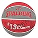 Spalding NBA Player Basketball - James Harden (Red/Grey)