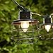 Metal Cage Lantern String Party Lights - 10 Light Strand