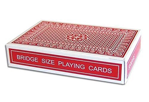 Magic Makers Pro Brand Stripper Deck, Red, Bridge Size