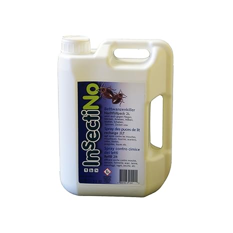 INSECTINO Bettwanzenkiller 1 x 2 ltr Nachfüllkanister - Anti Bettwanzenmittel