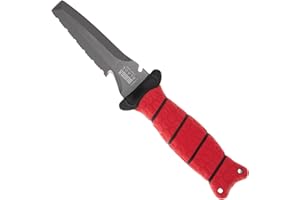 BUBBA 4" Blunt Dive Knife with Non-Slip Grip Handle