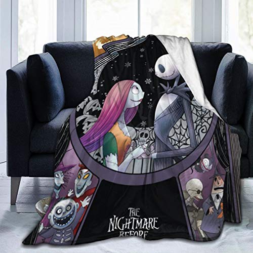 Nightmare Before Christmas Ultra Soft Throw Blanket Flannel Fleece All