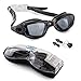 Naga Sports Marine Swimming Goggles - Anti Fog Anti Shatter Leakproof Waterproof with UV Protection for Men Women Kids Adults - Gray