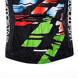 JPOJPO Men's Cycling Jersey Bicycle Short Sleeved