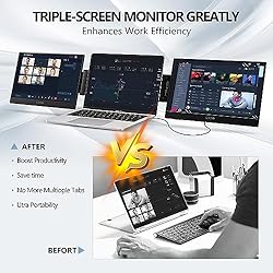 G-STORY 14" Portable Dual Monitor for Laptop Screen
