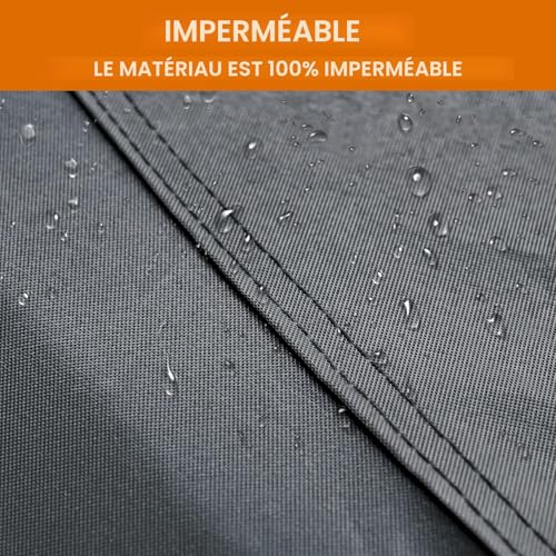 Kayme Waterproof Breathable 7-Layer Car Cover Outdoor Rain Sun Dust Cover with Zip and Cotton Lining for Sedan/Estate 470 to 490 cm, 3XL