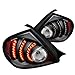 Spec-D Tuning Black Housing Clear Lens LED Tail Lights Compatible with Dodge Neon Srt4 R/T 2003-2005 L+R Pair Taillight Assembly