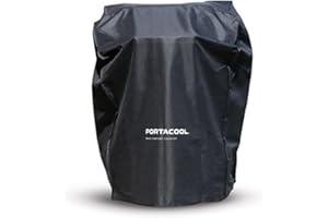 Portacool PARCVRJ22000 Protective Cover for Portacool PACJS2201A1 Jetstream 220 Portable Evaporative Coolers, Vinyl, Black