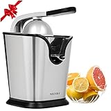 Secura GS-405Y GS405YA Electric Citrus Juicer Press 12 oz Silver