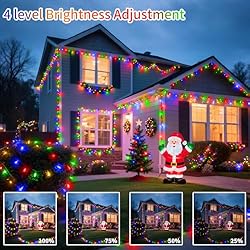 196FT 500 LED Christmas Lights Outdoor String