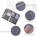Travel Packing Cubes for Suitcase Binteng 9 PCS Travel Luggage Organiser Set Durable Travel Essentials Bags for Clothes Shoes Cosmetics Toiletries (Grey)