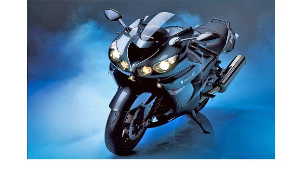 KAWASAKI ZZR 1400 para moto con imán para la nevera 70 x ...