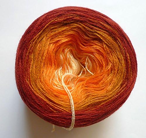Pluswolle Gradient 100% Merino Wool Yarn 3 °FÄDIG 01 Approx. 750/150 g