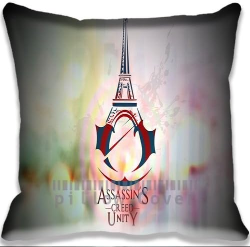 game Best Assassin Creed Unity Pillowcase Fashion Indoor/Outdoor Sofa Couch Throw Pillow Case Special Funny Pattern Pillowcase