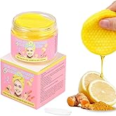 Turmeric Kojic Acid Cleansing Pads: Turmeric Pads for Face Dark Spots - Exfoliating Brightening Pad – Uneven Skin Tone Treatment for Men & Women 50pcs